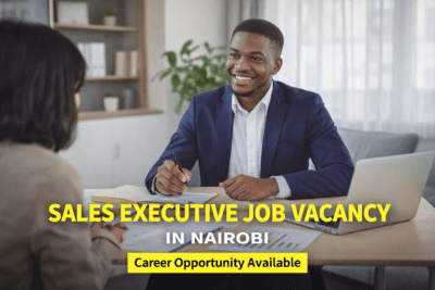 Sales Executive Job Vacancy in Nairobi – Career Opportunity Available