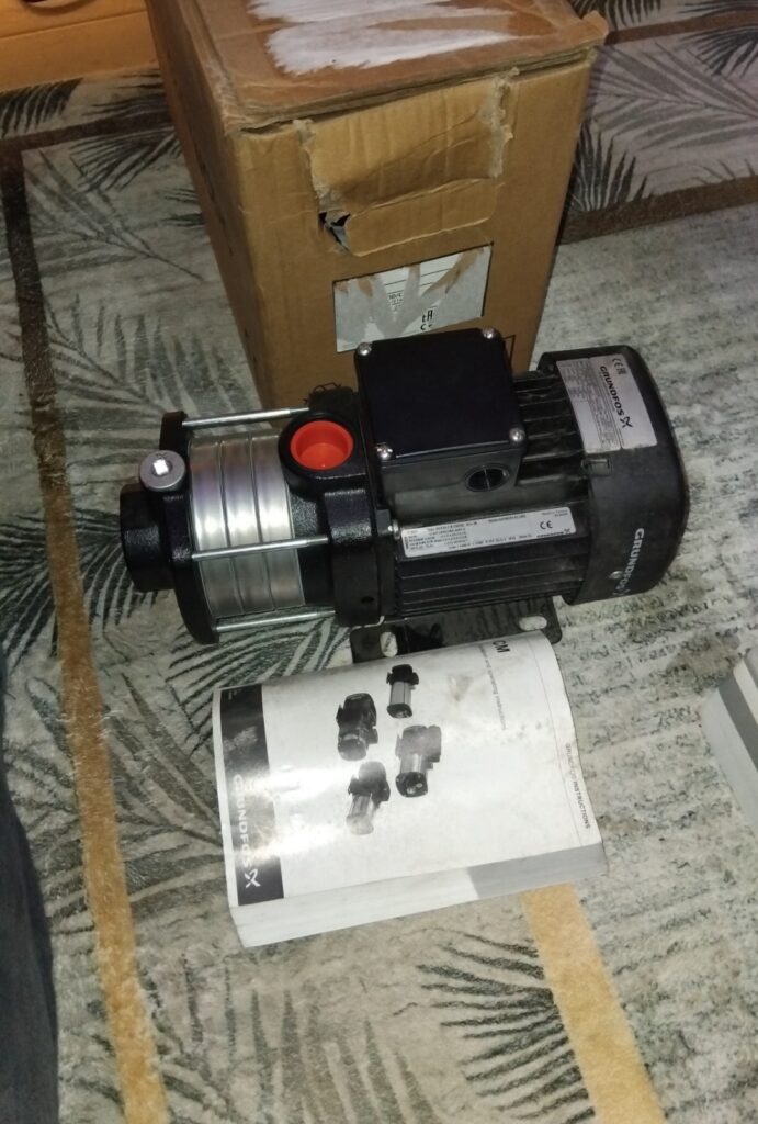Horizontal multistage centrifugal pump